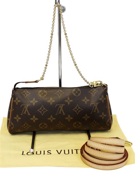 lv eva clutch monogram|louis vuitton eva monogram crossbody.